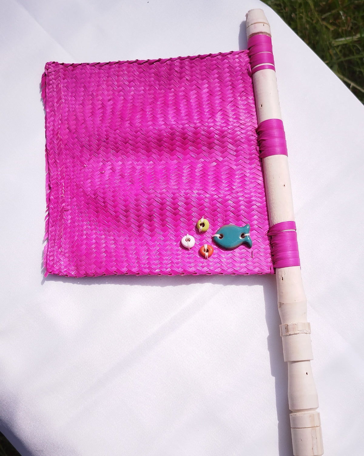 Eventail Grand Rose Fuchsia