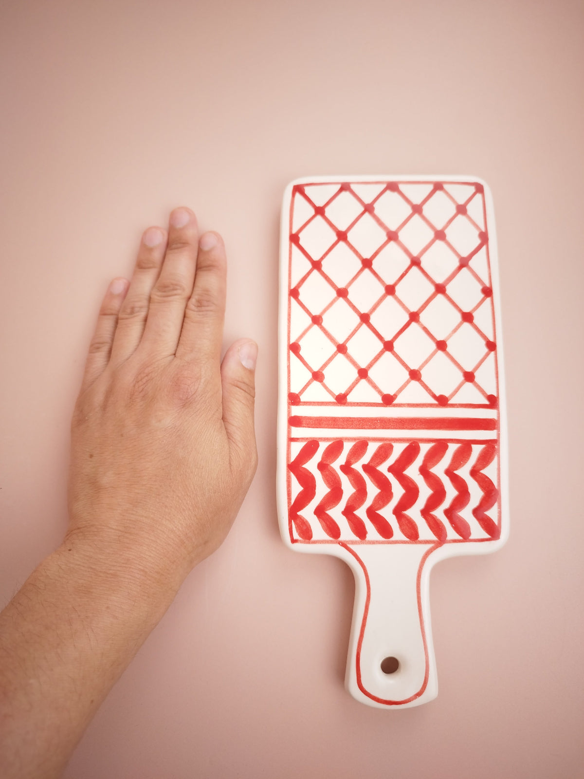 Planche de présentation en faïence