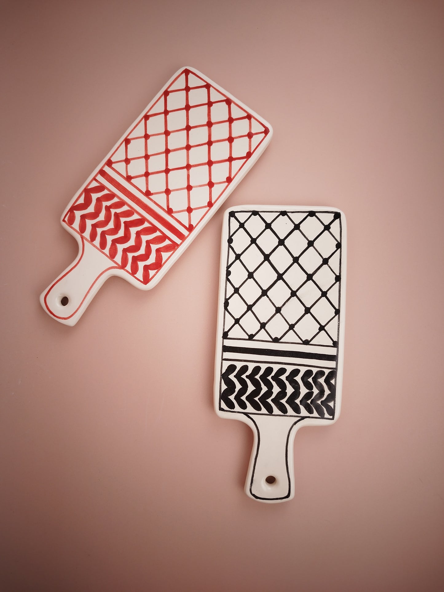 Planche de présentation en faïence