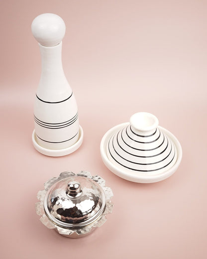Coffret Cuivre Noir et blanc Modele1