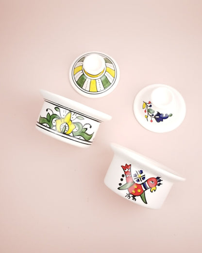 Duo Kerouana Oiseau et Floral