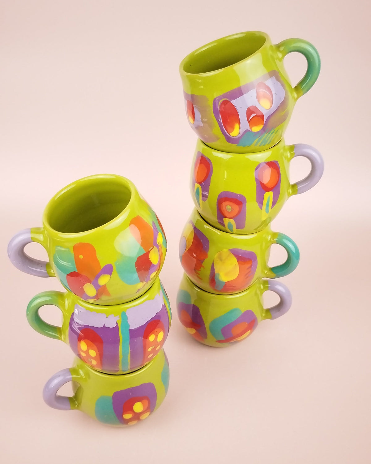 Mug Festive Vert Clair