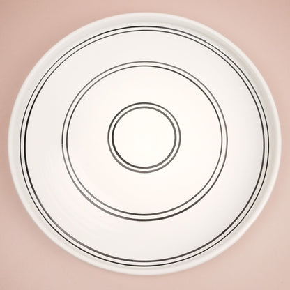 Plateau Rond Faïnce NB 28 cm M1