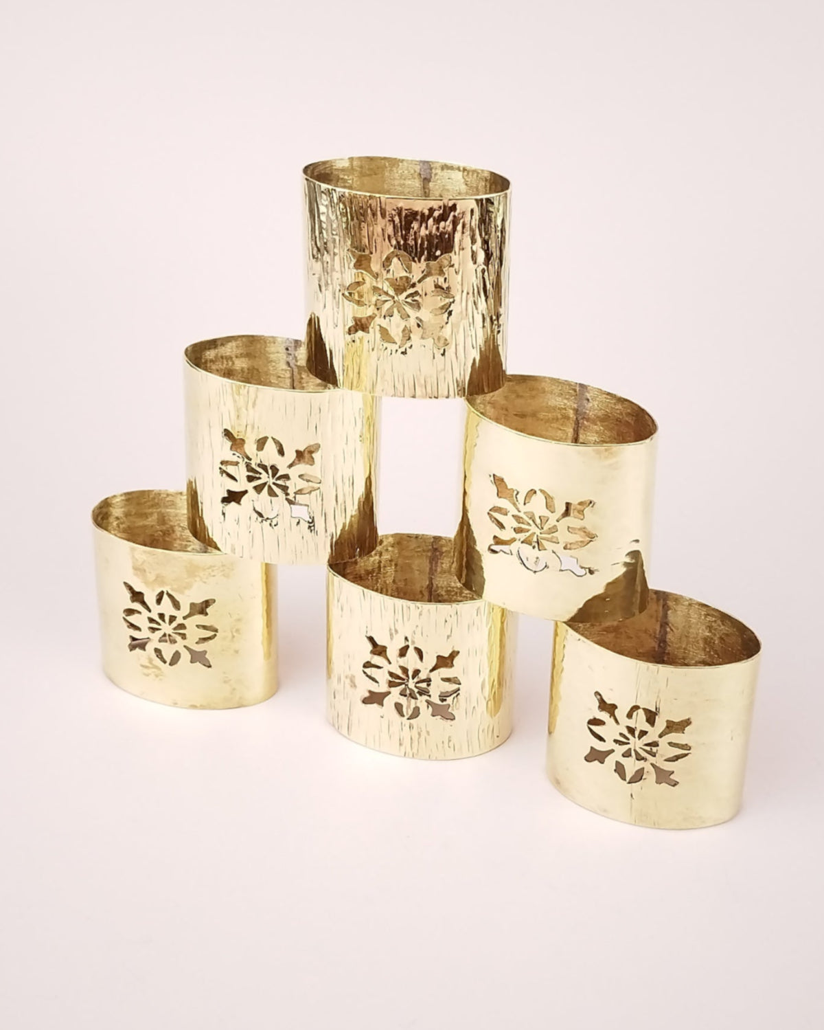 Rond Doré Lot de 6 zliz