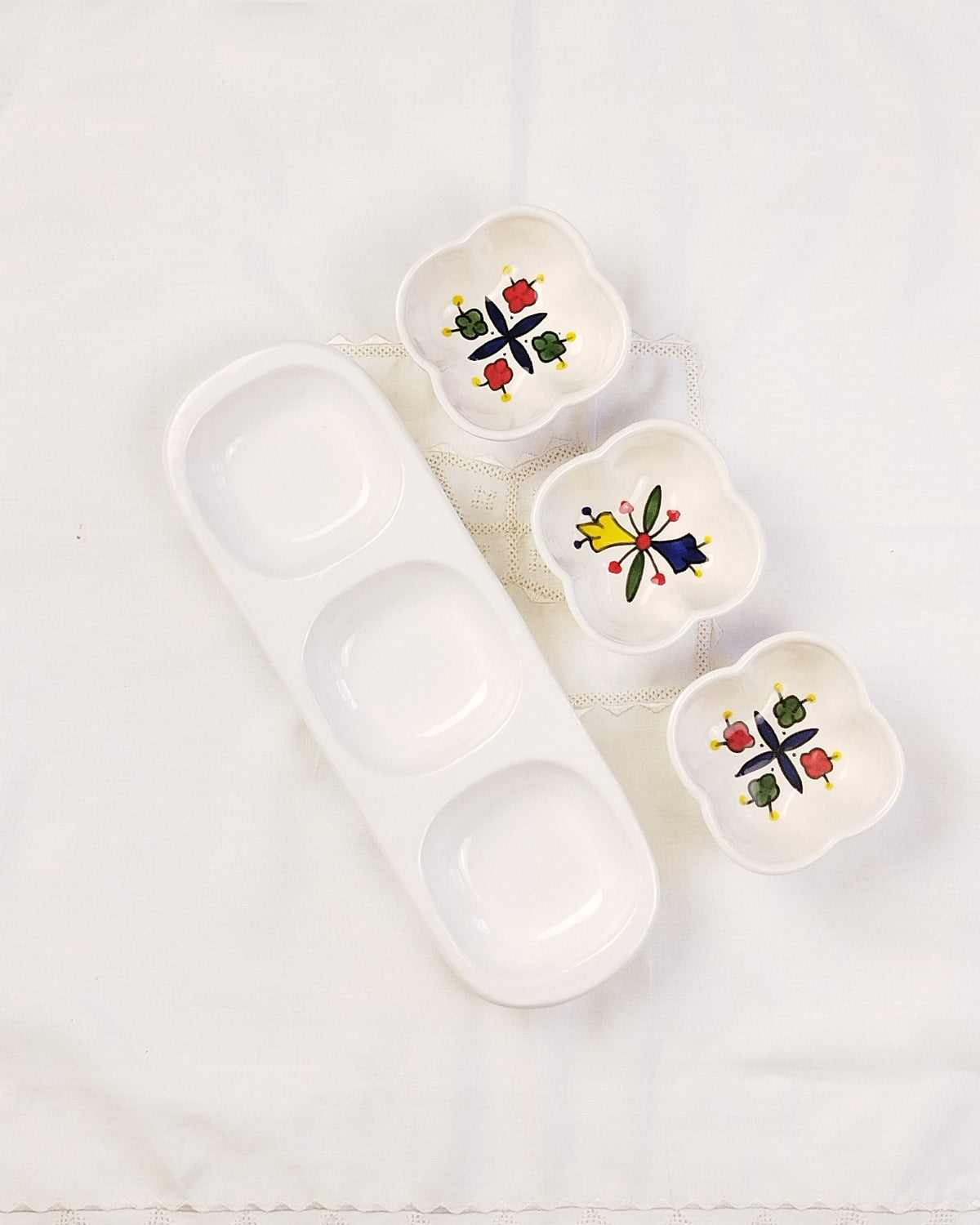Set apéritif Trèfles à base simple- Modèle 3