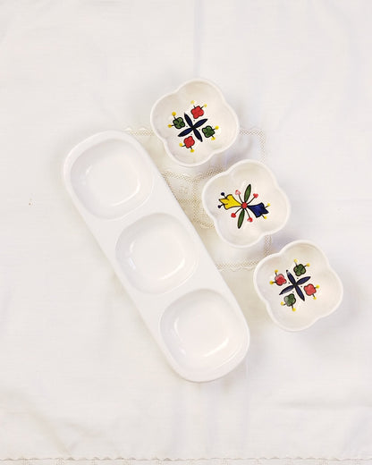Set apéritif Trèfles à base simple- Modèle 3