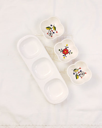 Set apéritif Trèfles à base simple- Modèle 2