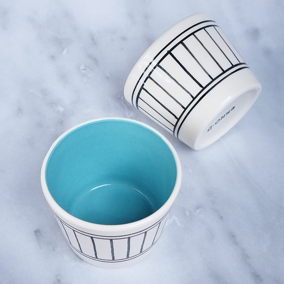 THE Rayures Fines Celadon